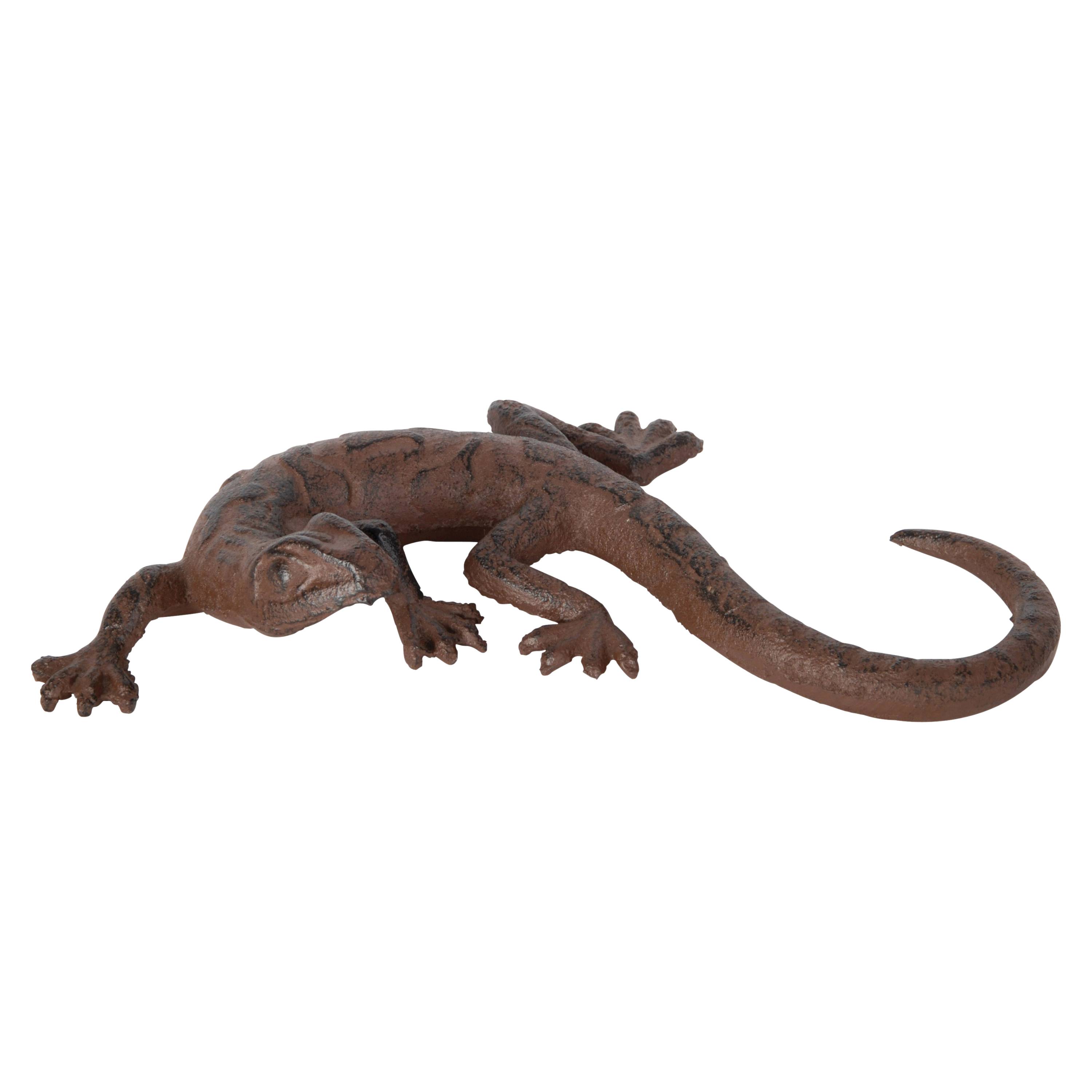 Lézard déco jardin fonte 18 cm ESSCHERT DESIGN - Image 1