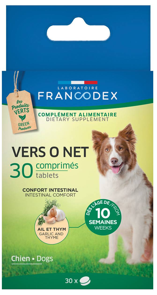Francodex - Aliment minéral Vers O Net pour chien - FRANCODEX - Imagen 1