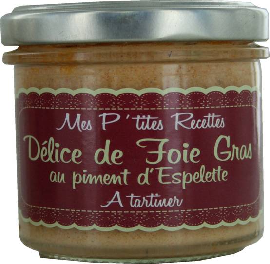 Mes petites recettes - Délice De Foie Gras Au Piment D'Espelette 100G