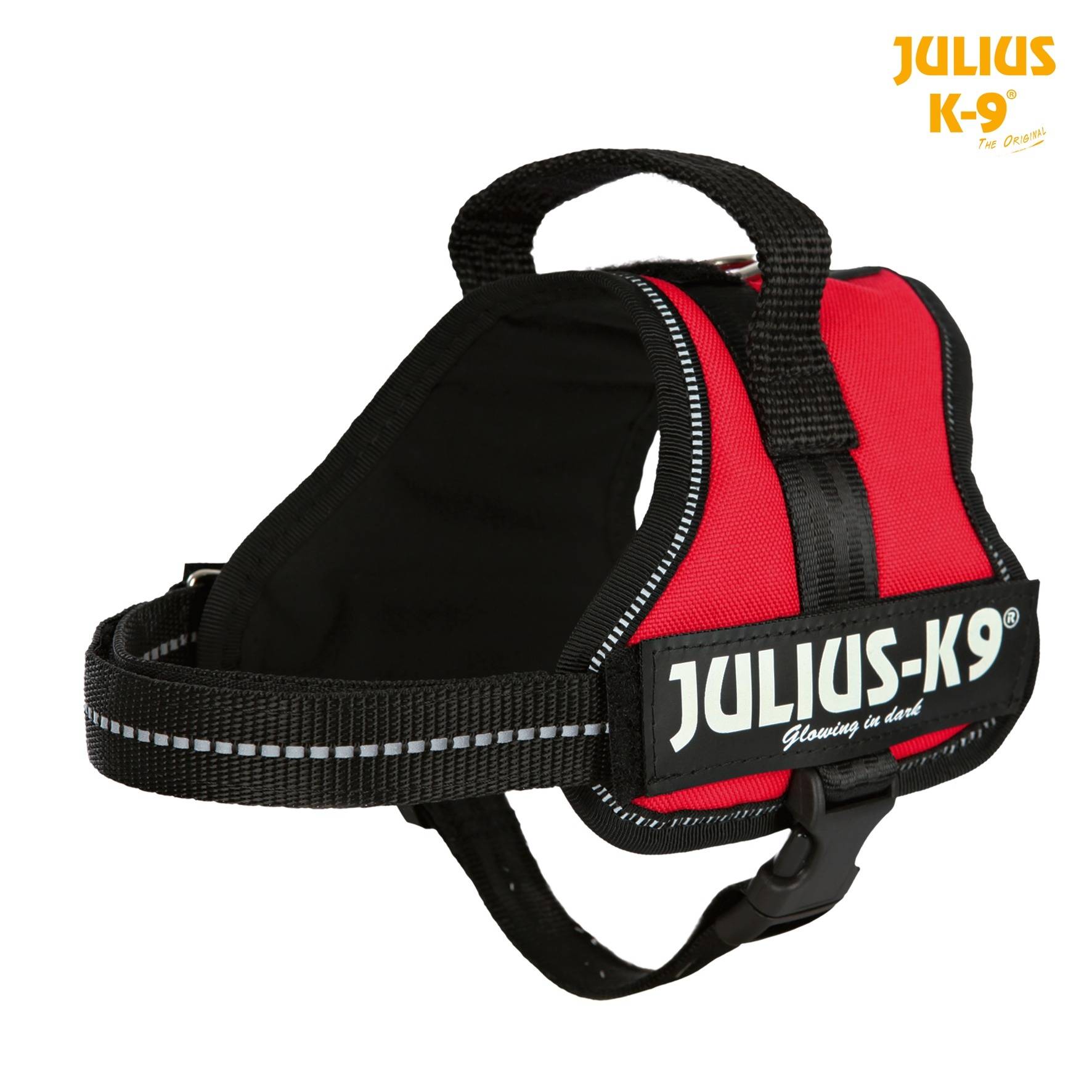 Julius K-9 - Arnés Power Ergonómico Nylon Rojo - JULIUS-K9 - Imagen 1