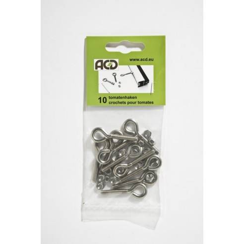 ACD Pro - Crochets pour tuteurs ou grimpantes lot de 10 - ACD Pro - Image 2