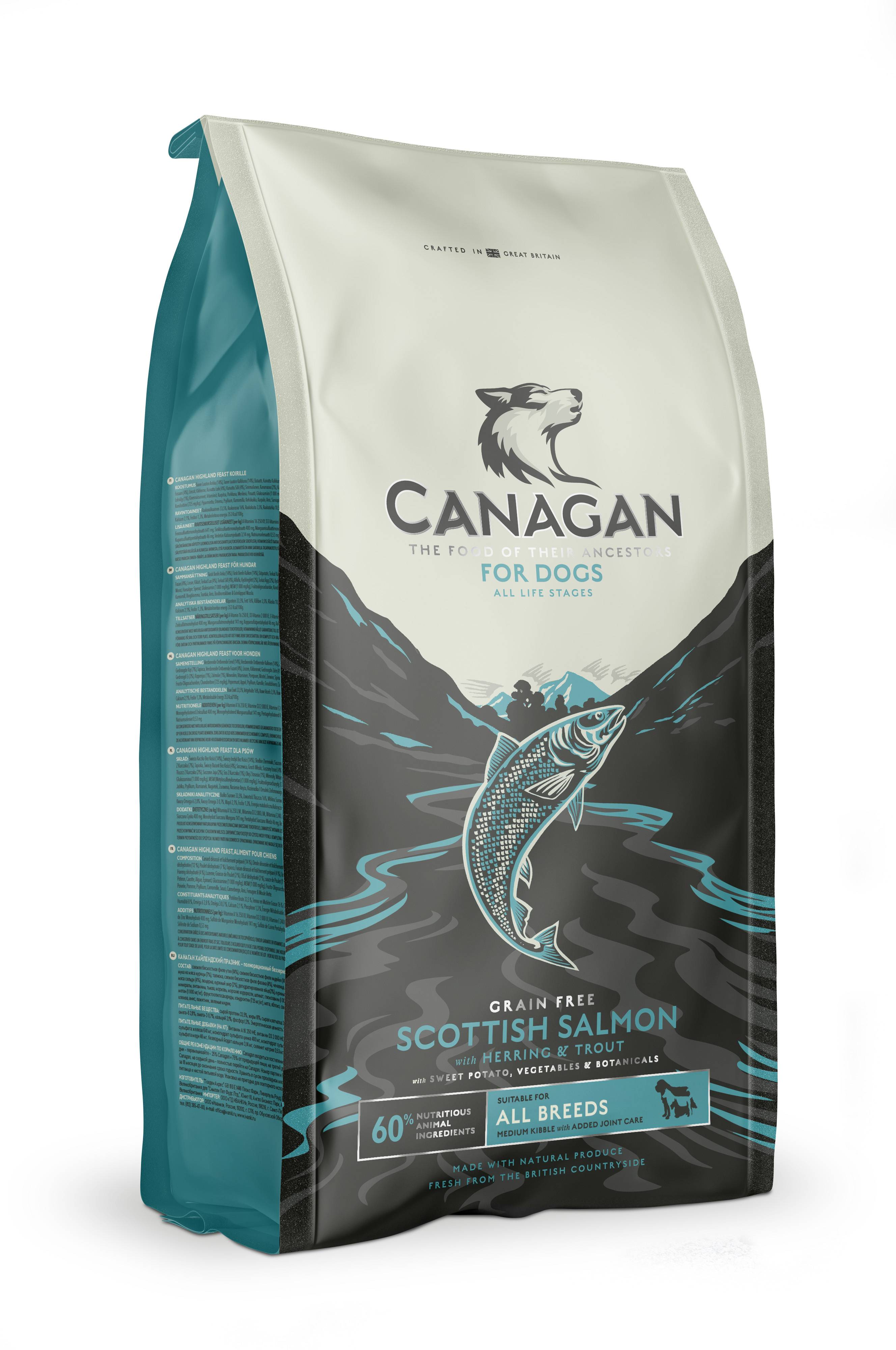 Canagan - Croquettes chien au saumon d’Écosse sans céréales 6 kg - Canagan - Image 1