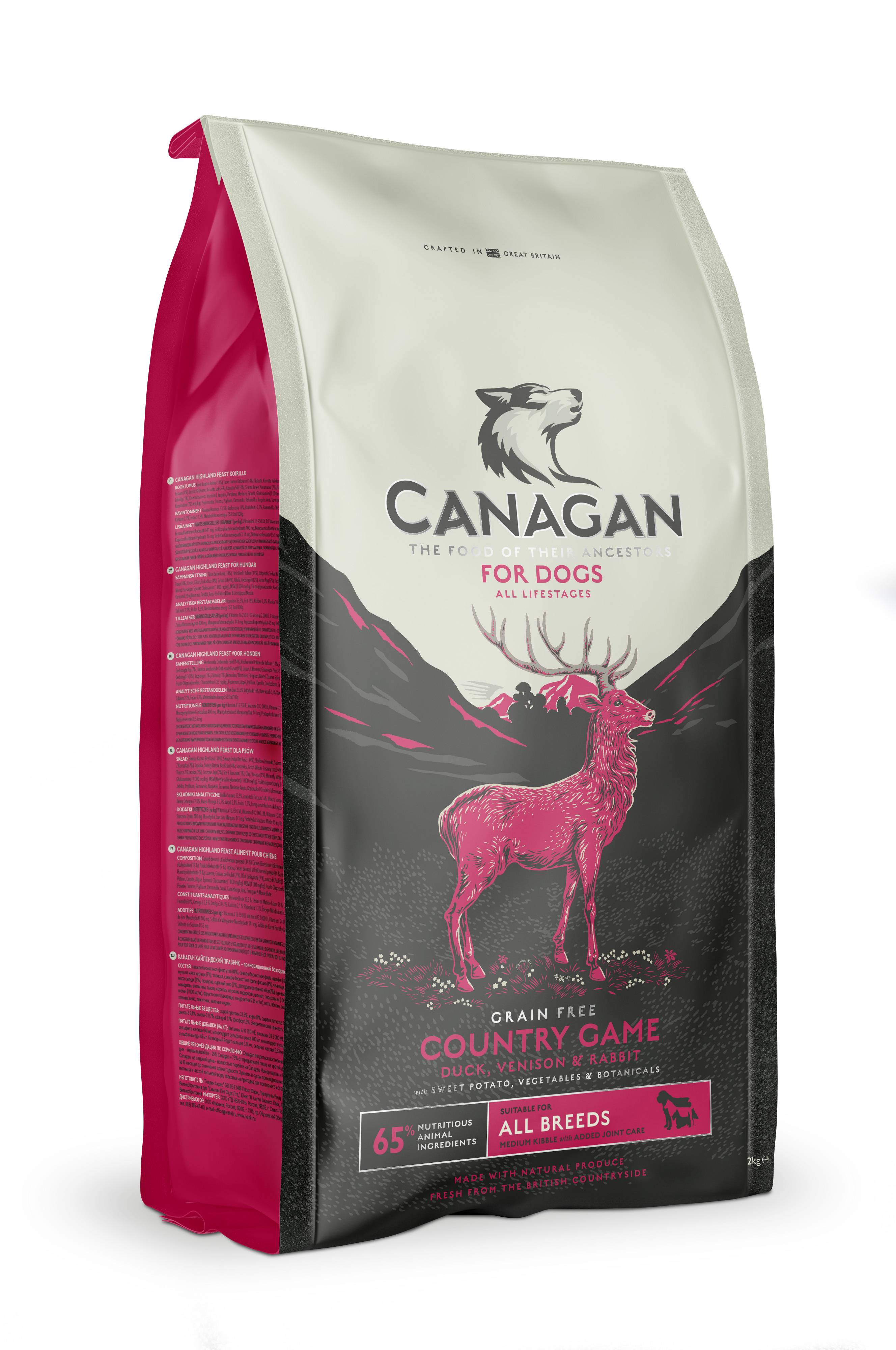 Canagan - Croquettes chien au gibier sans céréales 2 kg - Canagan - Image 2