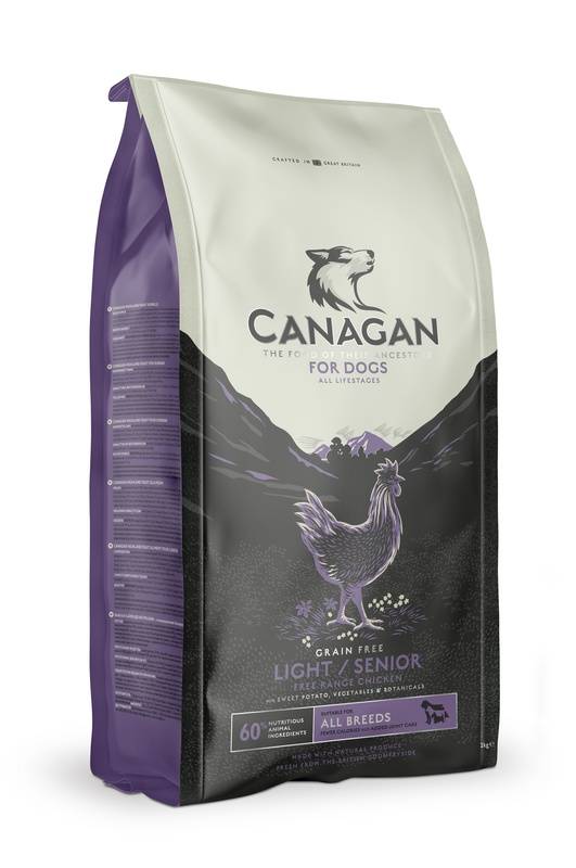 Canagan - Croquettes chien senior ou en surpoids sans céréales 6 kg - Canagan