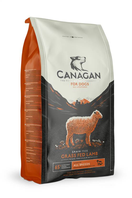 Canagan - Croquettes chien agneau sans céréales 12 kg - Canagan