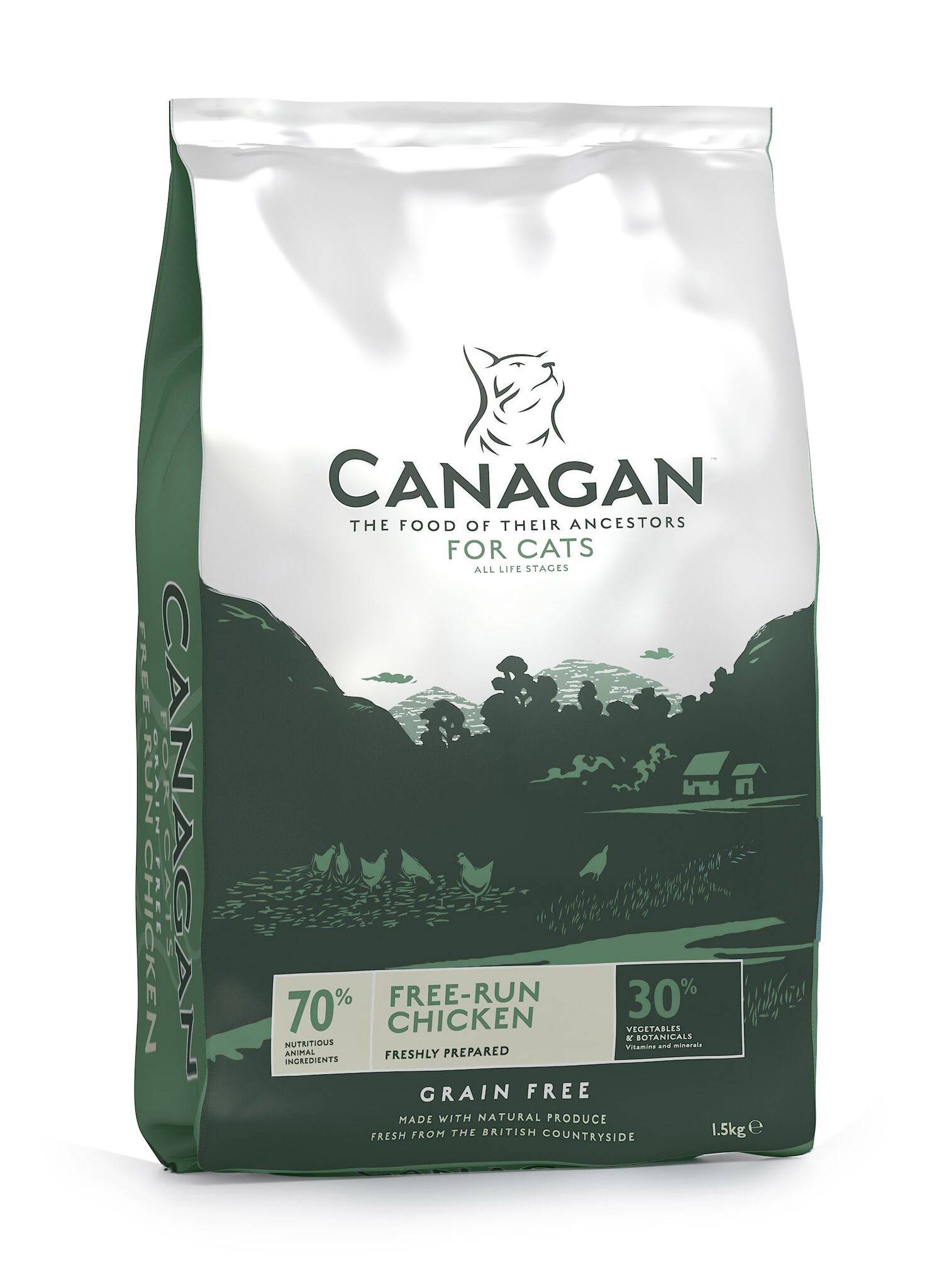 Canagan - Croquettes chat au poulet fermier sans céréales 4 kg - Canagan - Image 1