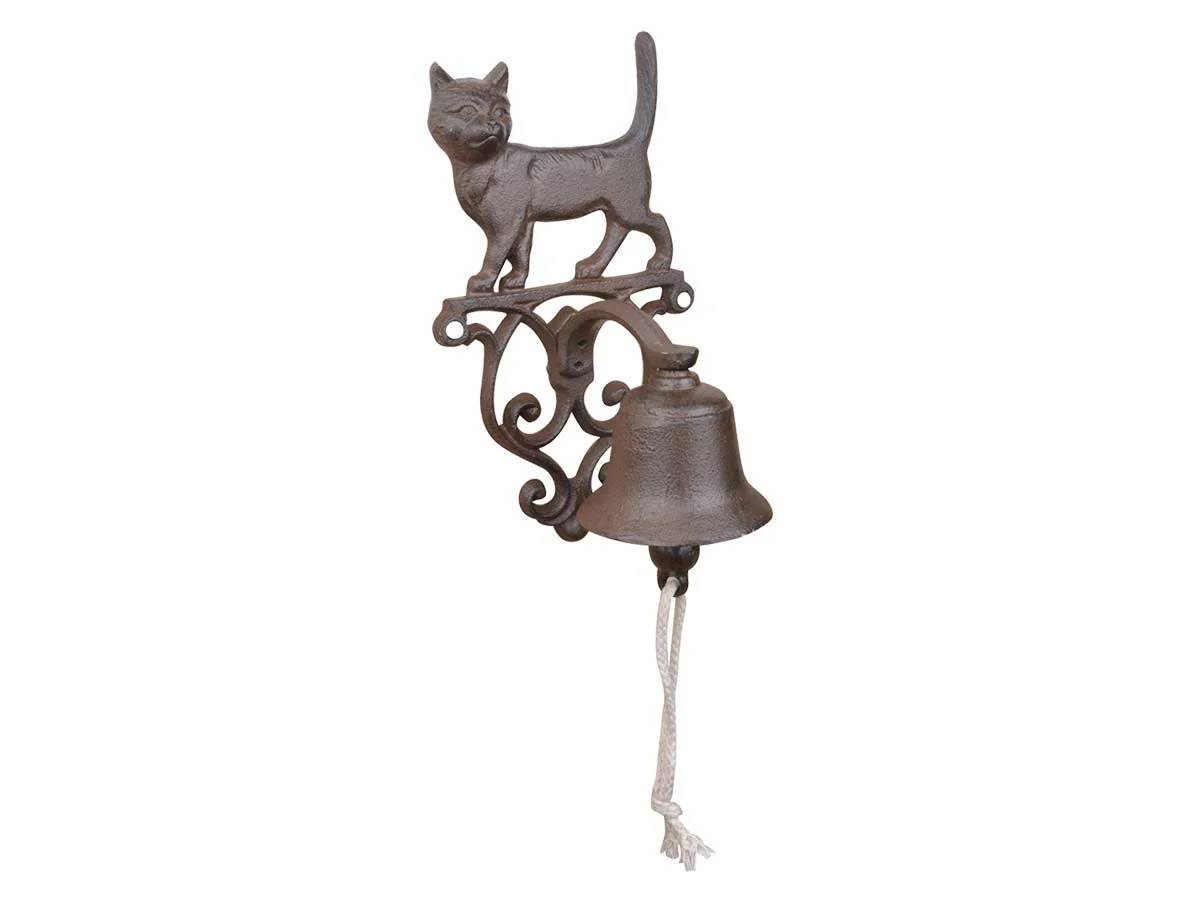 Esschert Design - Cloche de porte fonte Petit Chat - ESSCHERT DESIGN - Image 4