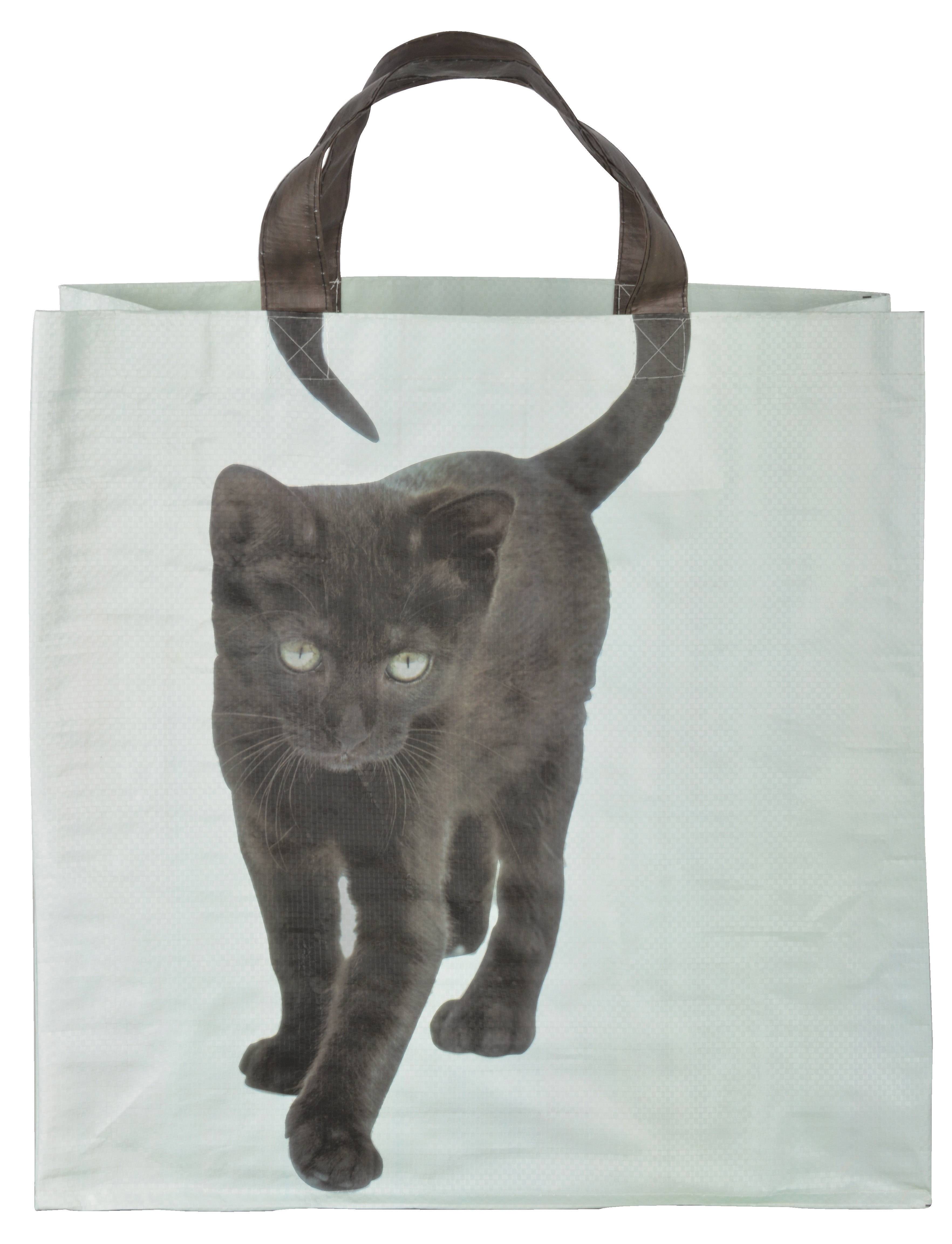 Esschert Design - Sac de course chats - L.39 x l.14 x H.39 cm - Image 2