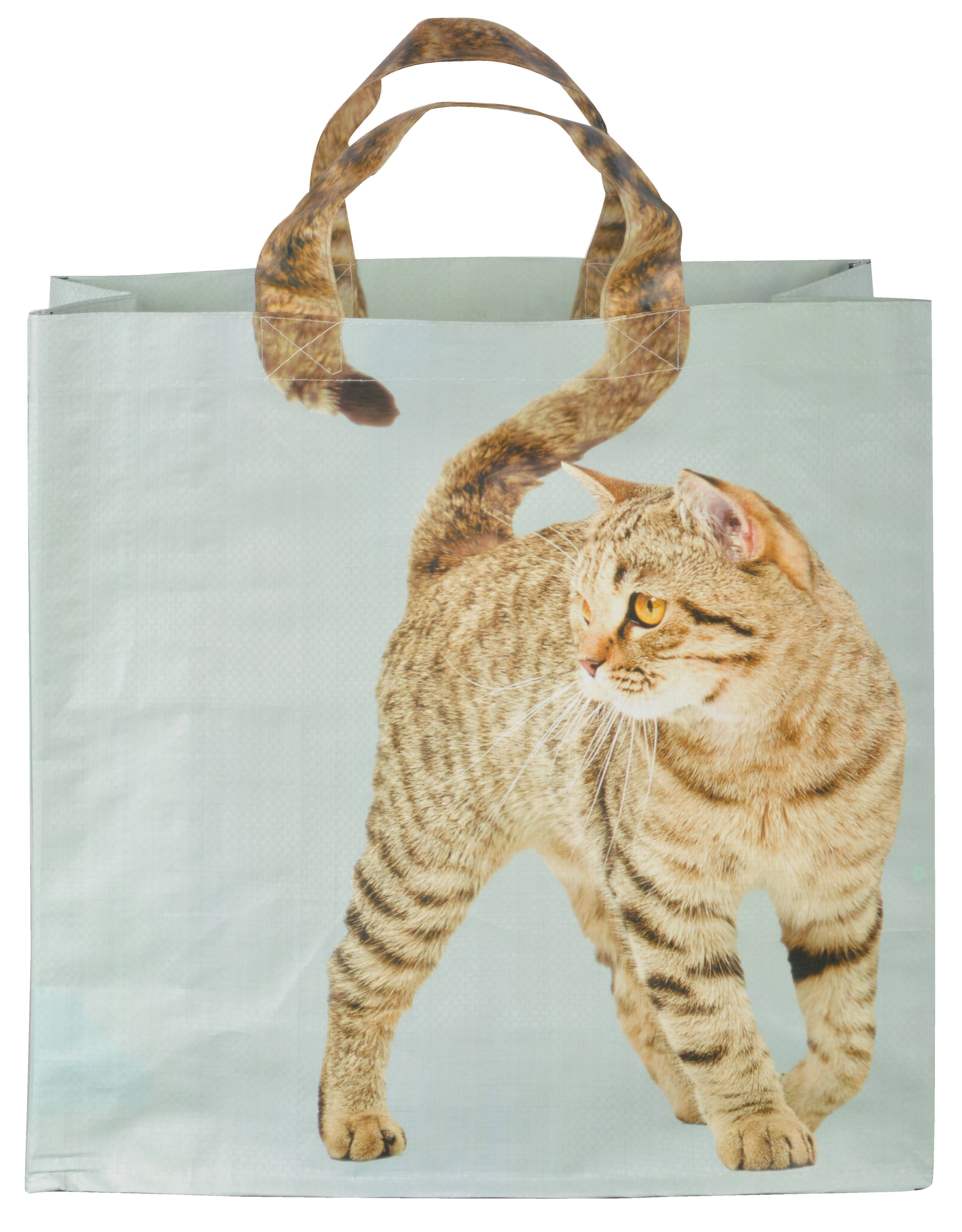 Esschert Design - Sac de course chats - L.39 x l.14 x H.39 cm - Image 3