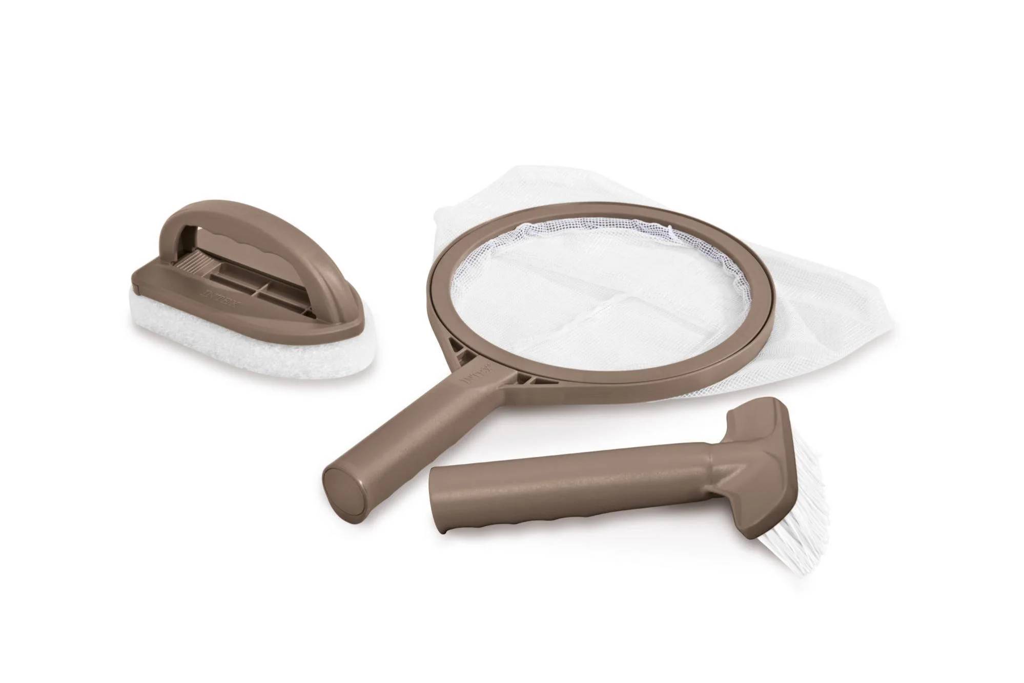 Intex - Intex - Kit de mantenimiento para spa - cepillo + red + almohadilla - Imagen 1