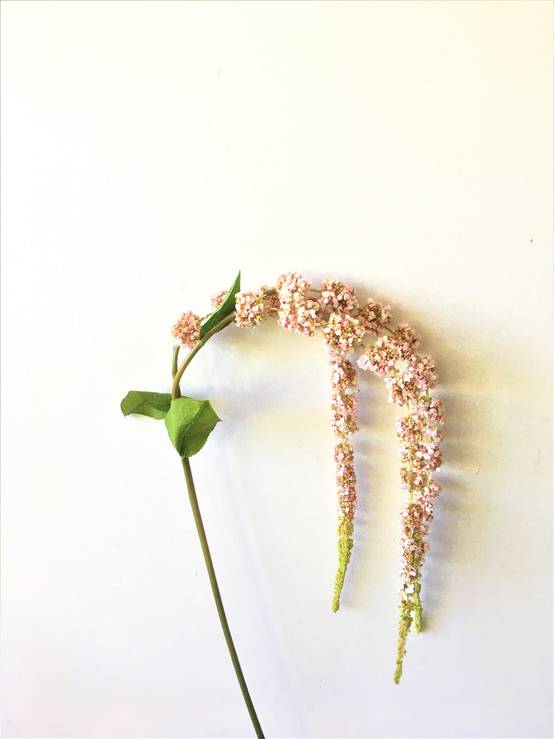 Tige amarante rose artificielle 112 cm