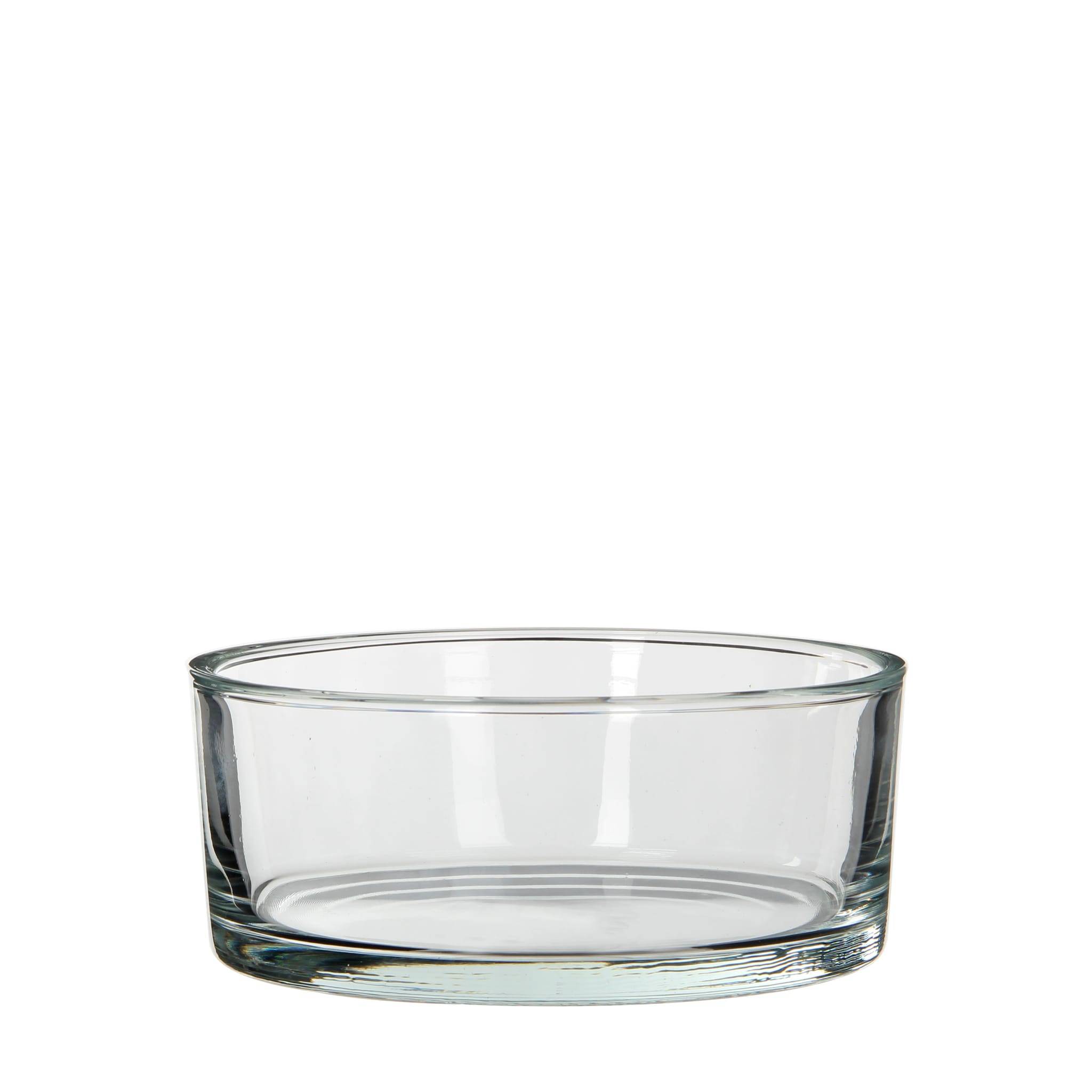 Mica Decorations - Kenny Coupe Ronde Transparent H.8 x Ø 15 cm