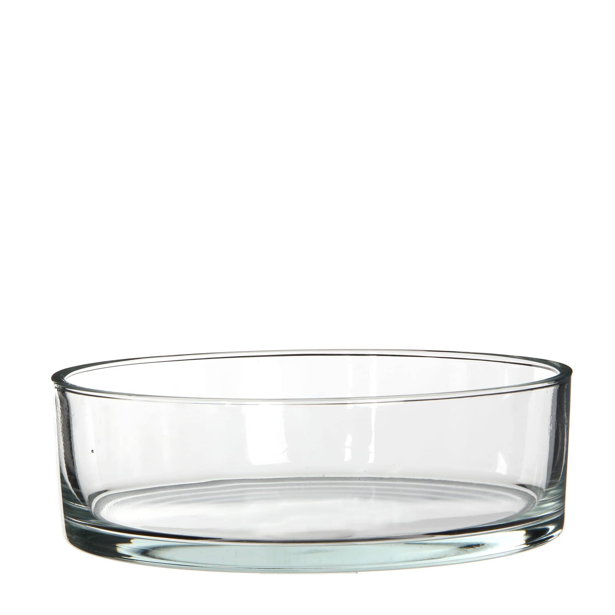 Mica Decorations - Kenny Coupe Ronde Transparent H.8 x Ø 25 cm