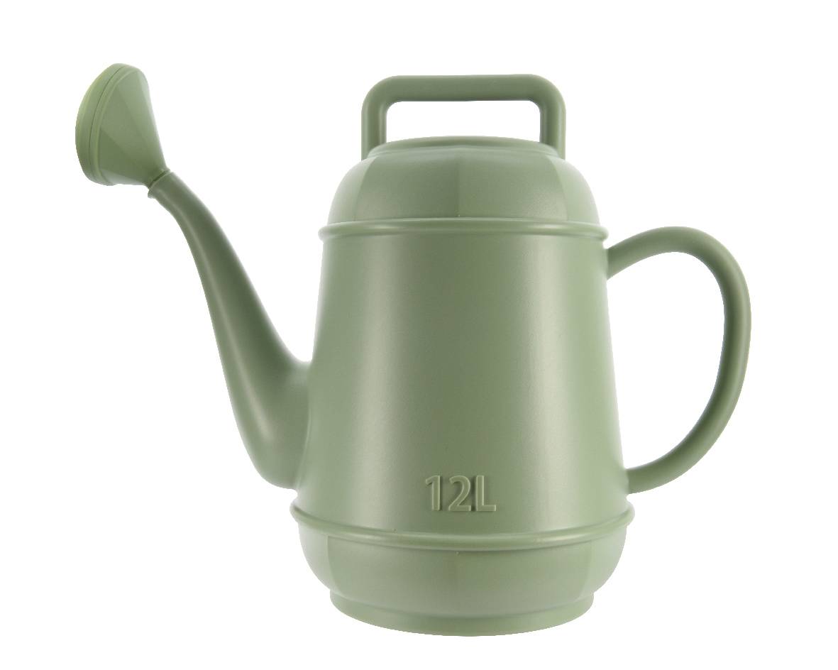 Arrosoir en plastique Vert Menthe 12 L - l.44 x P.27 x H.39 cm