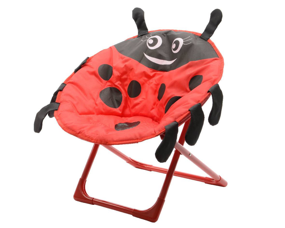 Decoris - Fauteuil Enfant Pliable Polyester Coccinelle – KAEMINGK