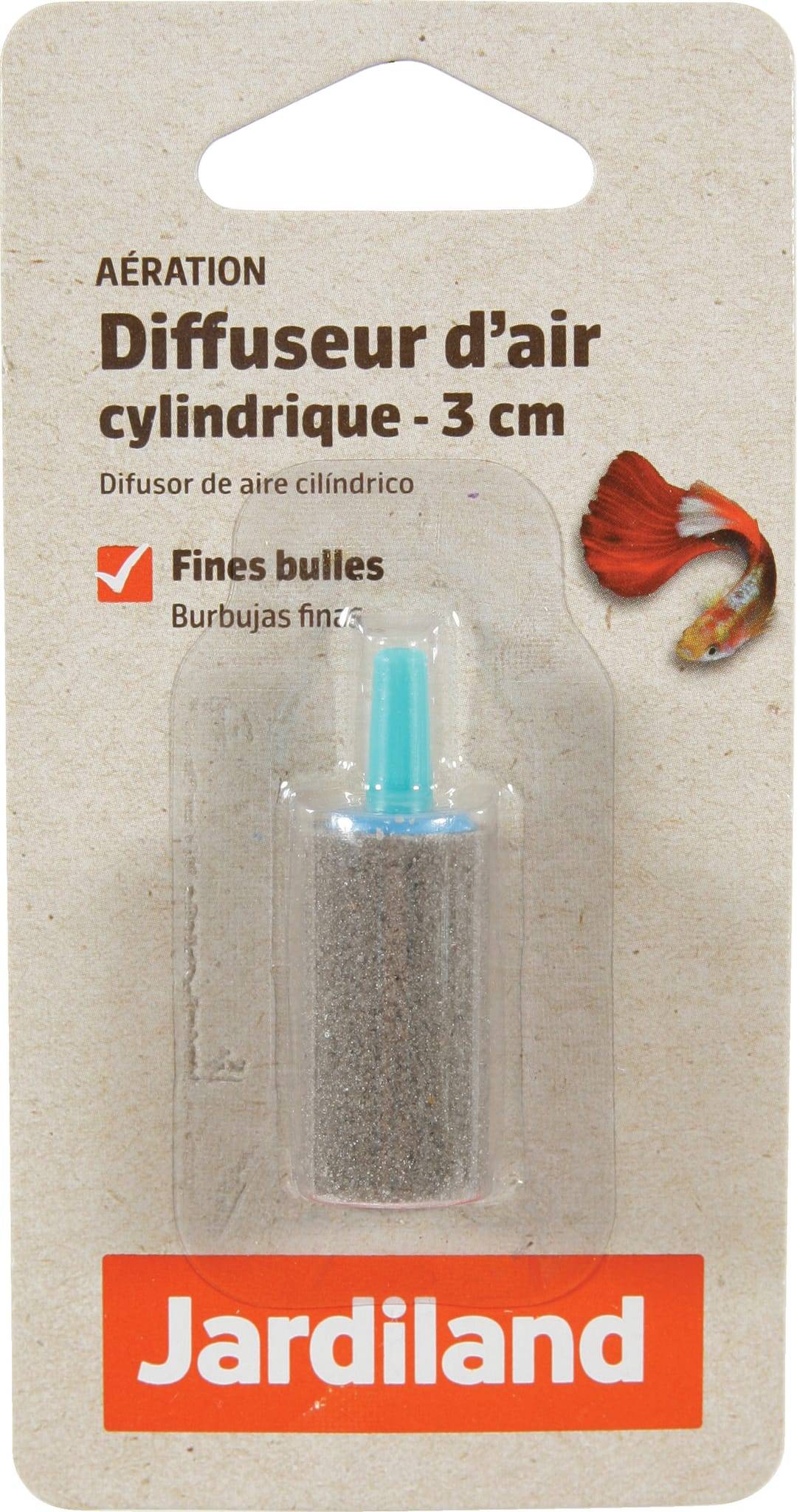 Jardiland - Jardiland - Diffuseur d'Air cylindrique pour aquarium H.3 cm