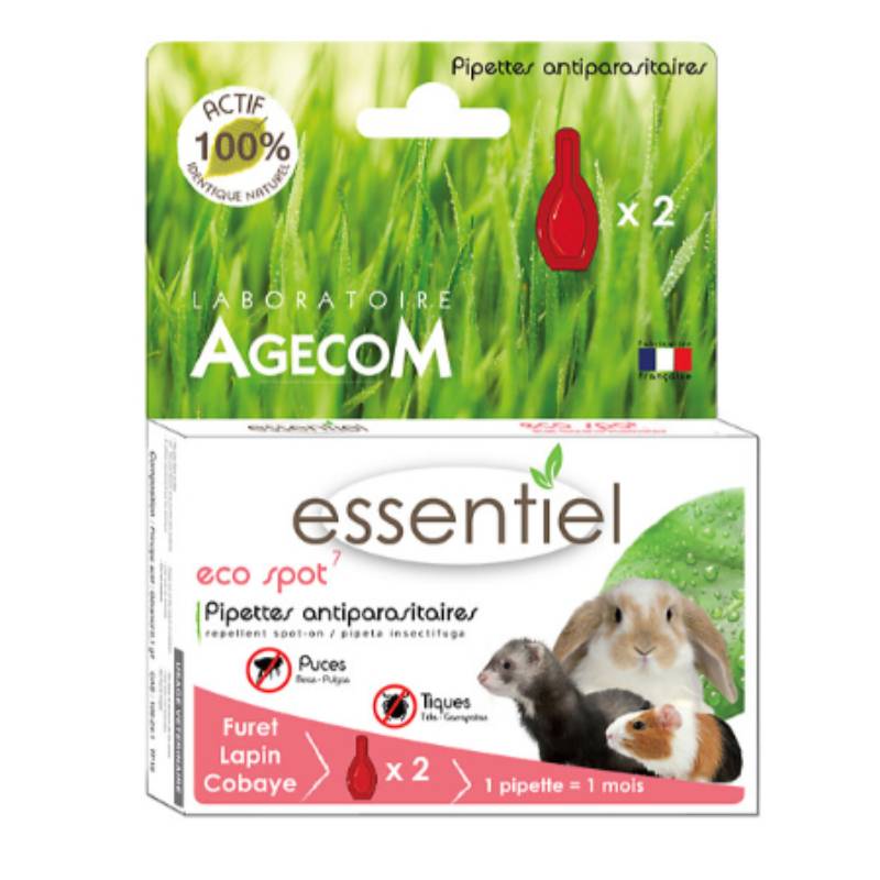 Pipettes Insectifuges Lapins Furets - ESSENTIEL