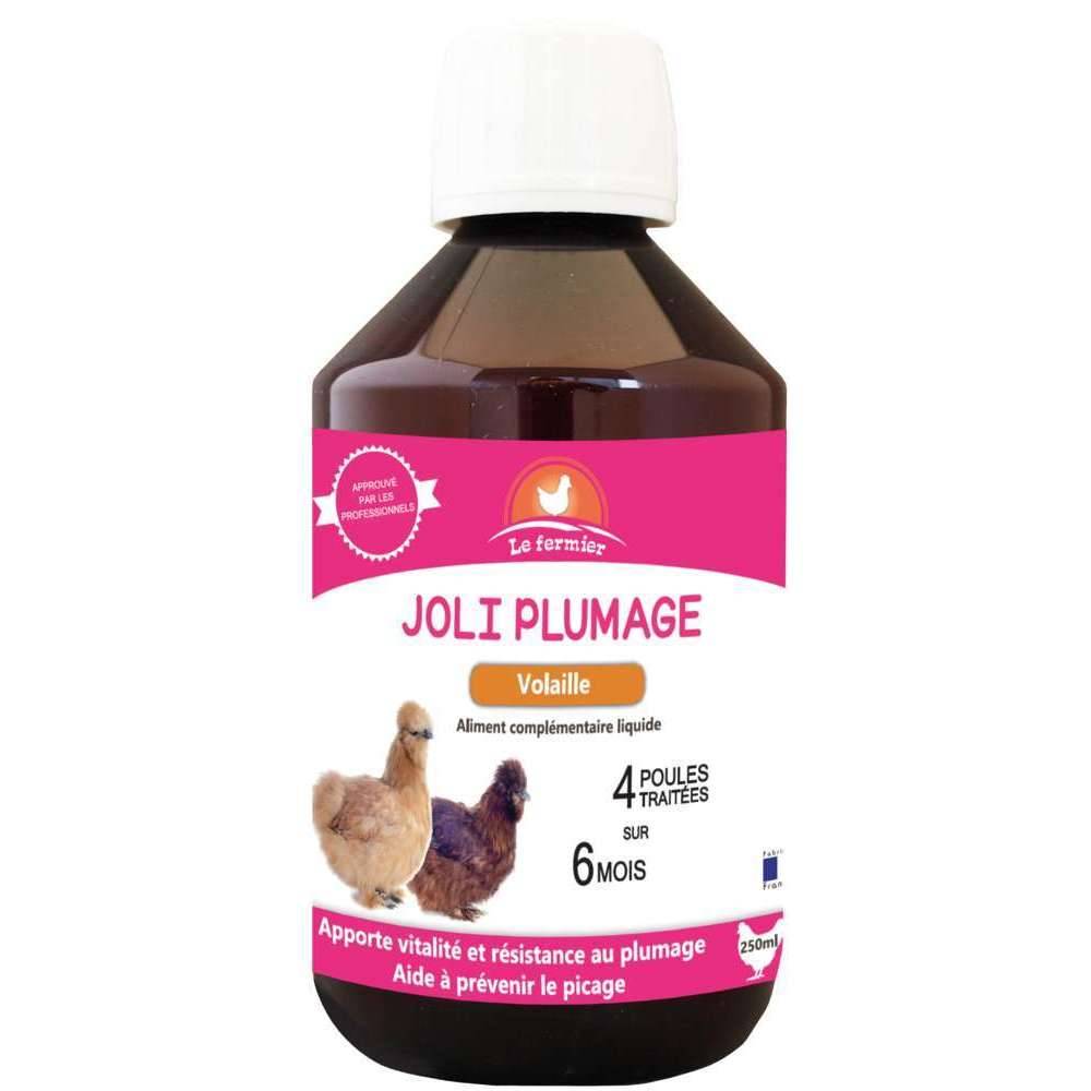 Alimento complementario aves refuerzo plumas piel 250 ml - LE FERMIER