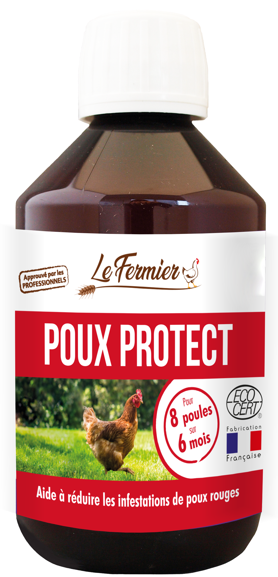 Alimento complementario líquido Poux Protect 250 ml - LE FERMIER - Imagen 2
