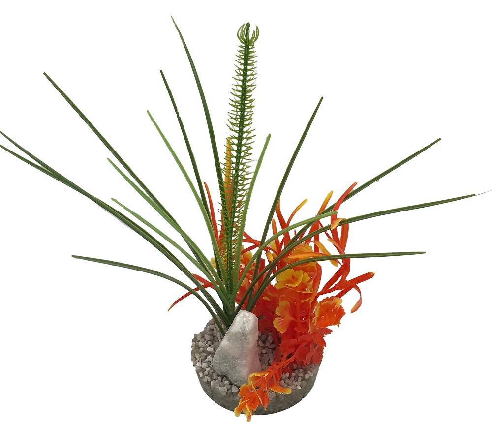 Labéo - Labéo - Décor Algue pierre artificielle - Ø.12 x H.25 cm - Imagen 6