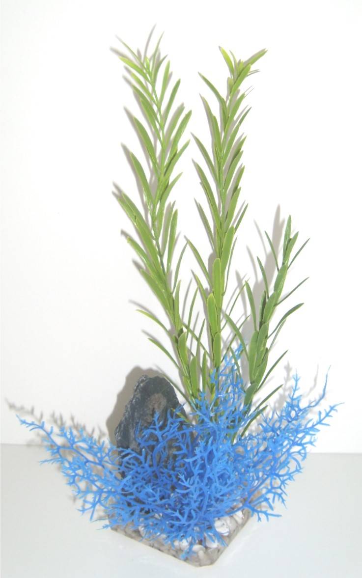 Labéo - Labéo - Décor Algue pierre artificielle - Ø.12 x H.25 cm - Imagen 2