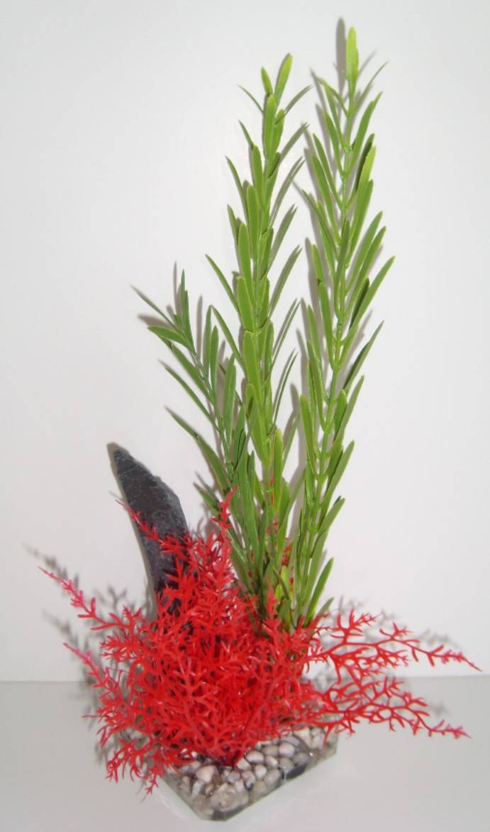 Labéo - Labéo - Décor Algue pierre artificielle - Ø.12 x H.25 cm - Imagen 7