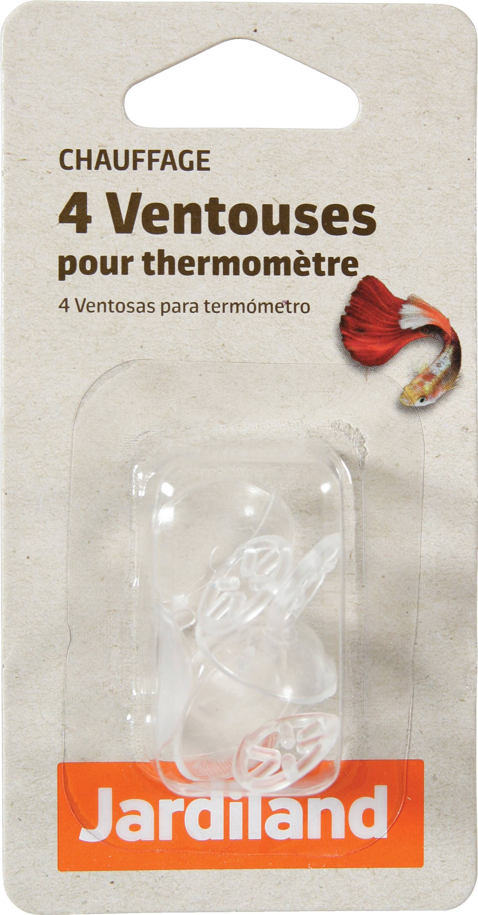 Jardiland - Jardiland - 4 Ventouses Pour Thermomètre
