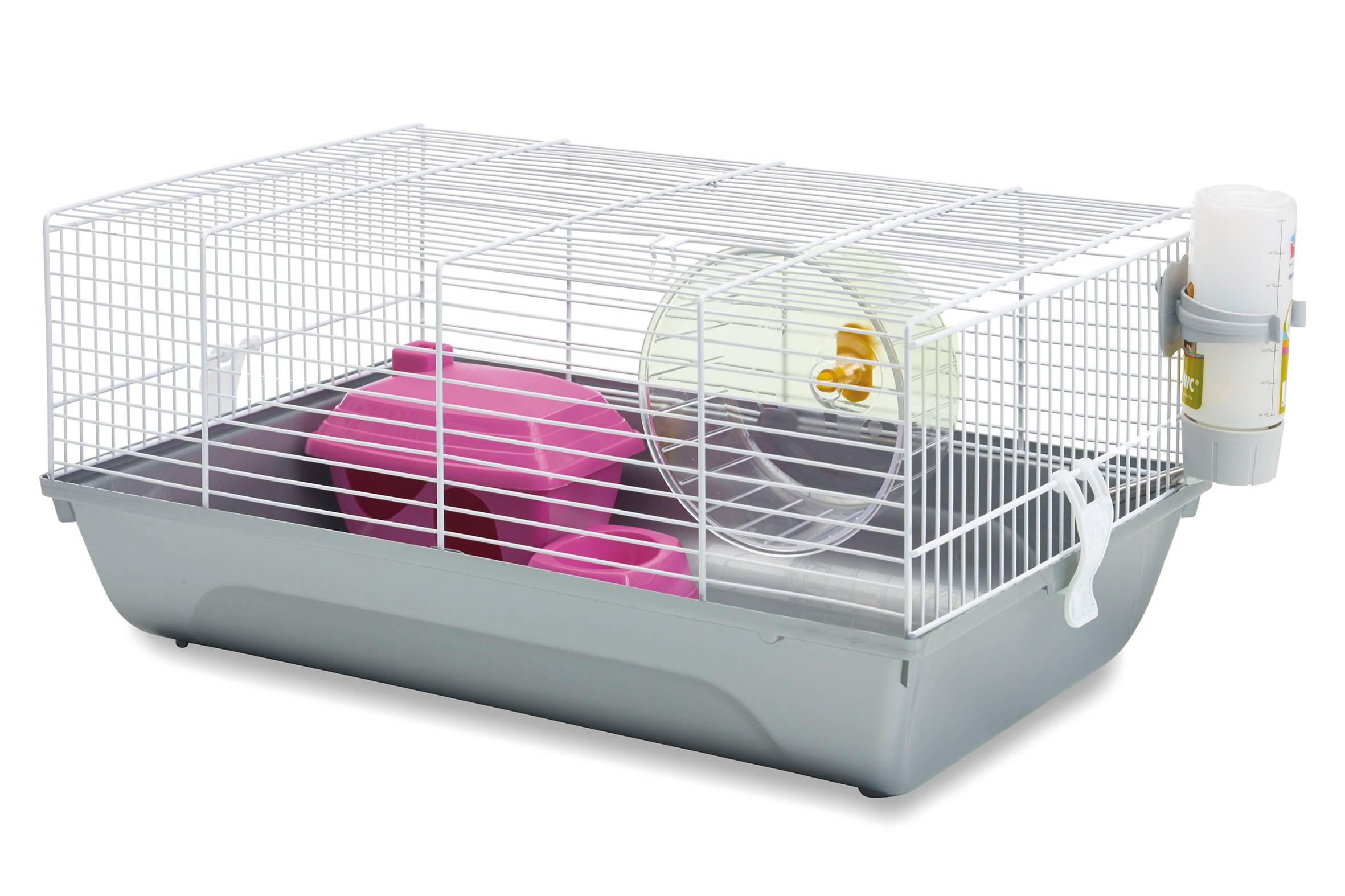 Cage Hamsters Martha Blanche - L.46.5cm x l.29.5cm x H.21cm
