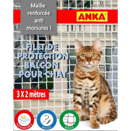 Anka - Filet de balcon anti-morsures - MM - Image 1