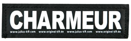 Julius K-9 - 2 Stickers Velcro Julius-K9®, S, Charmeur - Image 1