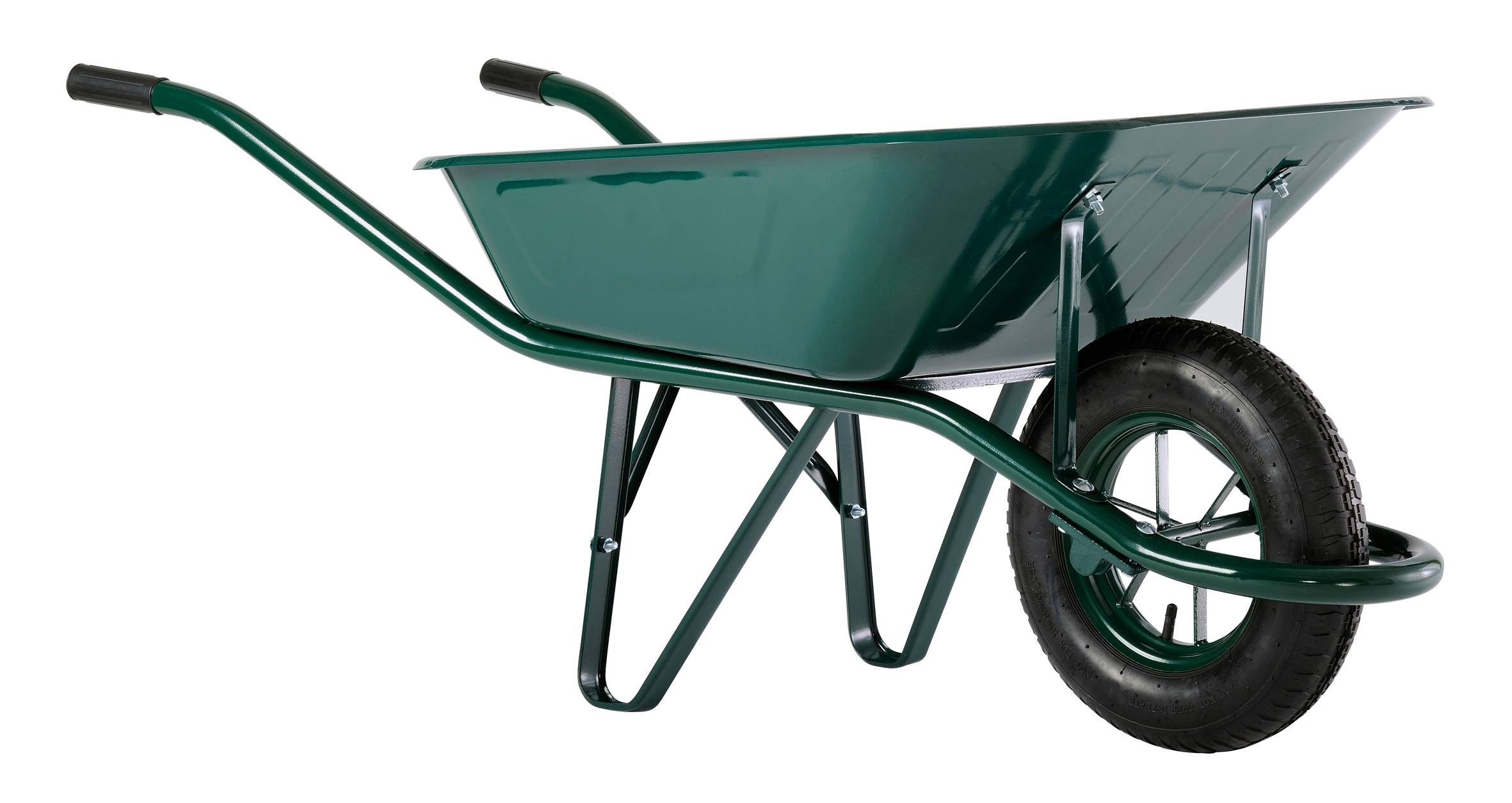 Haemmerlin - Brouette Prems Verte Roue Gonflée 90L Vert - HAEMMERLIN