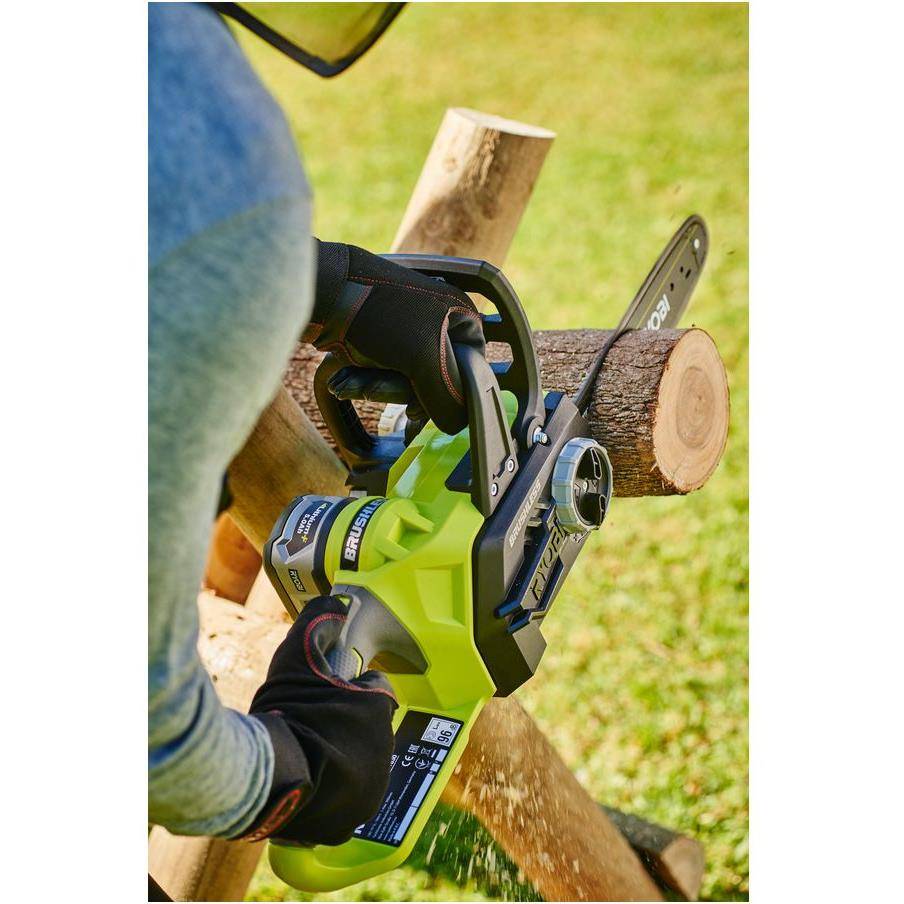 Ryobi - Motosierra a batería sin escobillas 18 V – RYOBI - Imagen 9