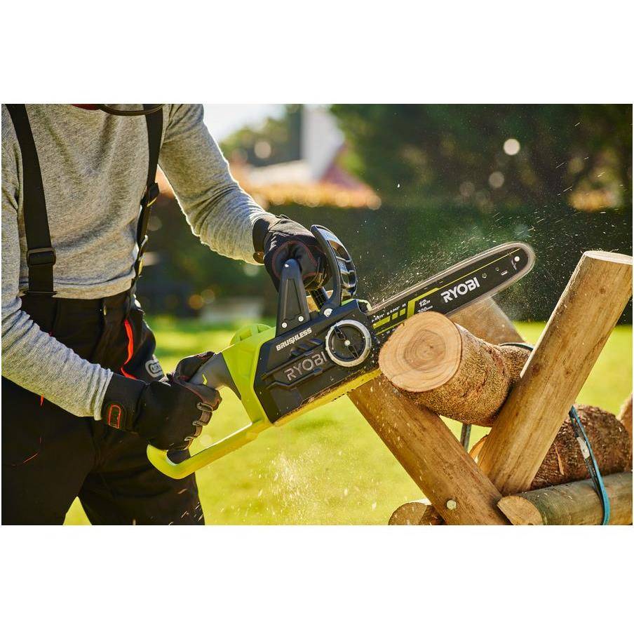 Ryobi - Motosierra a batería sin escobillas 18 V – RYOBI - Imagen 8