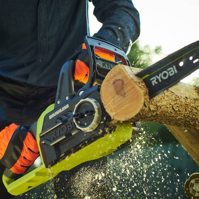 Ryobi - Motosierra a batería sin escobillas 18 V – RYOBI - Imagen 26