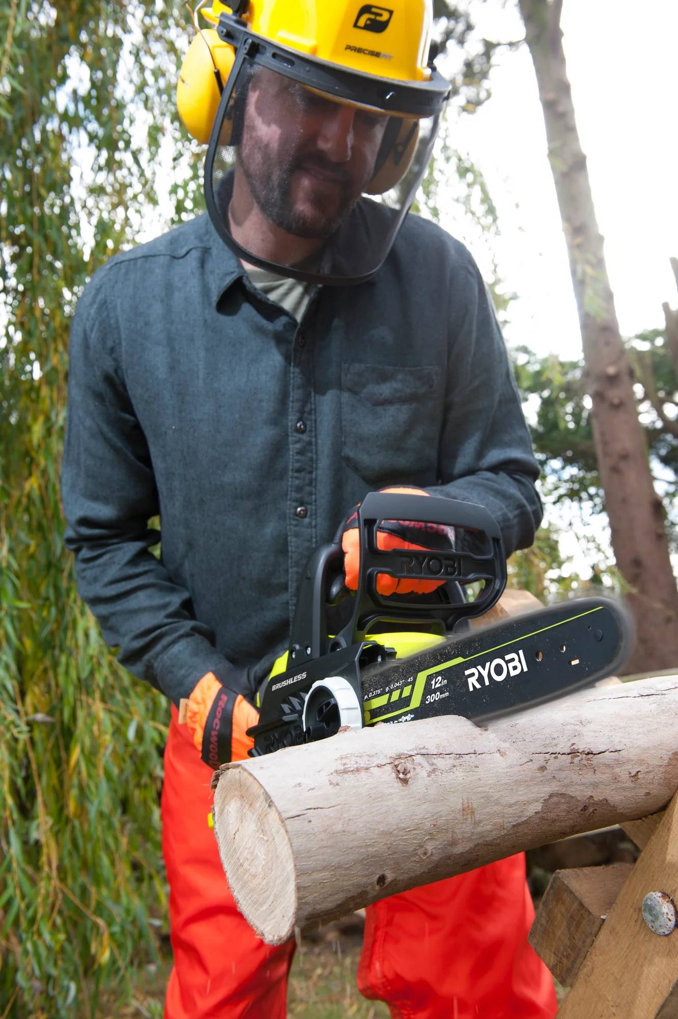 Ryobi - Tronçonneuse à batterie brushless 18 V – RYOBI - Image 32