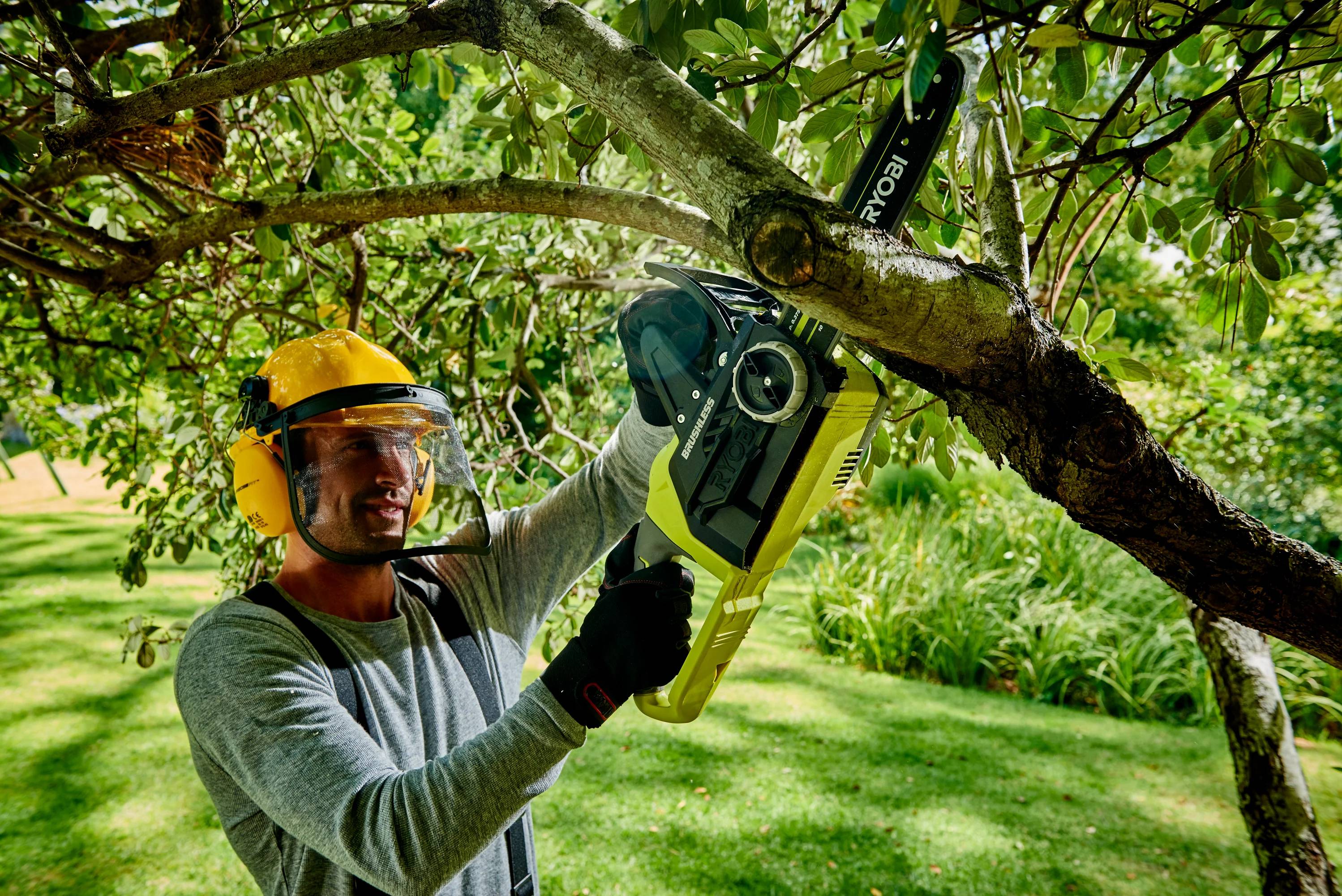 Ryobi - Motosierra a batería sin escobillas 18 V – RYOBI - Imagen 23