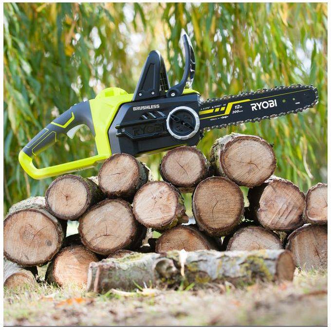 Ryobi - Motosierra a batería sin escobillas 18 V – RYOBI - Imagen 4