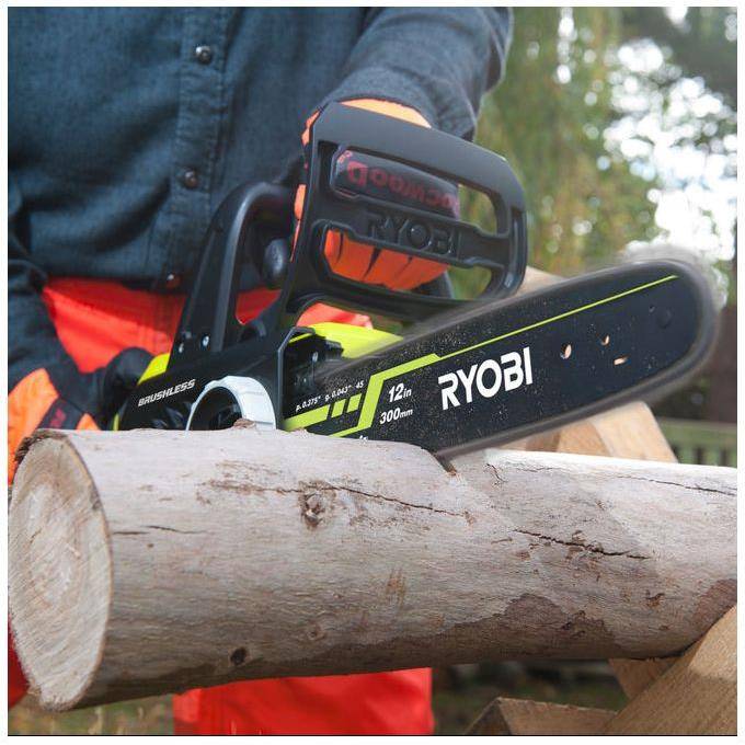 Ryobi - Tronçonneuse à batterie brushless 18 V – RYOBI - Image 6