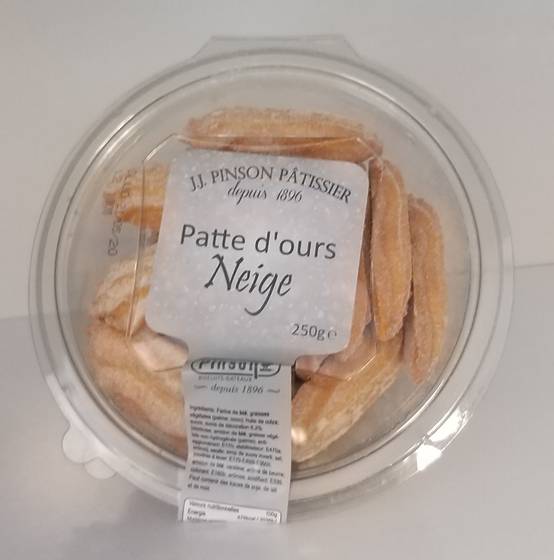 Petit Baron Bakery - Bol De Patte d'Ours Neige 250G - Image 1