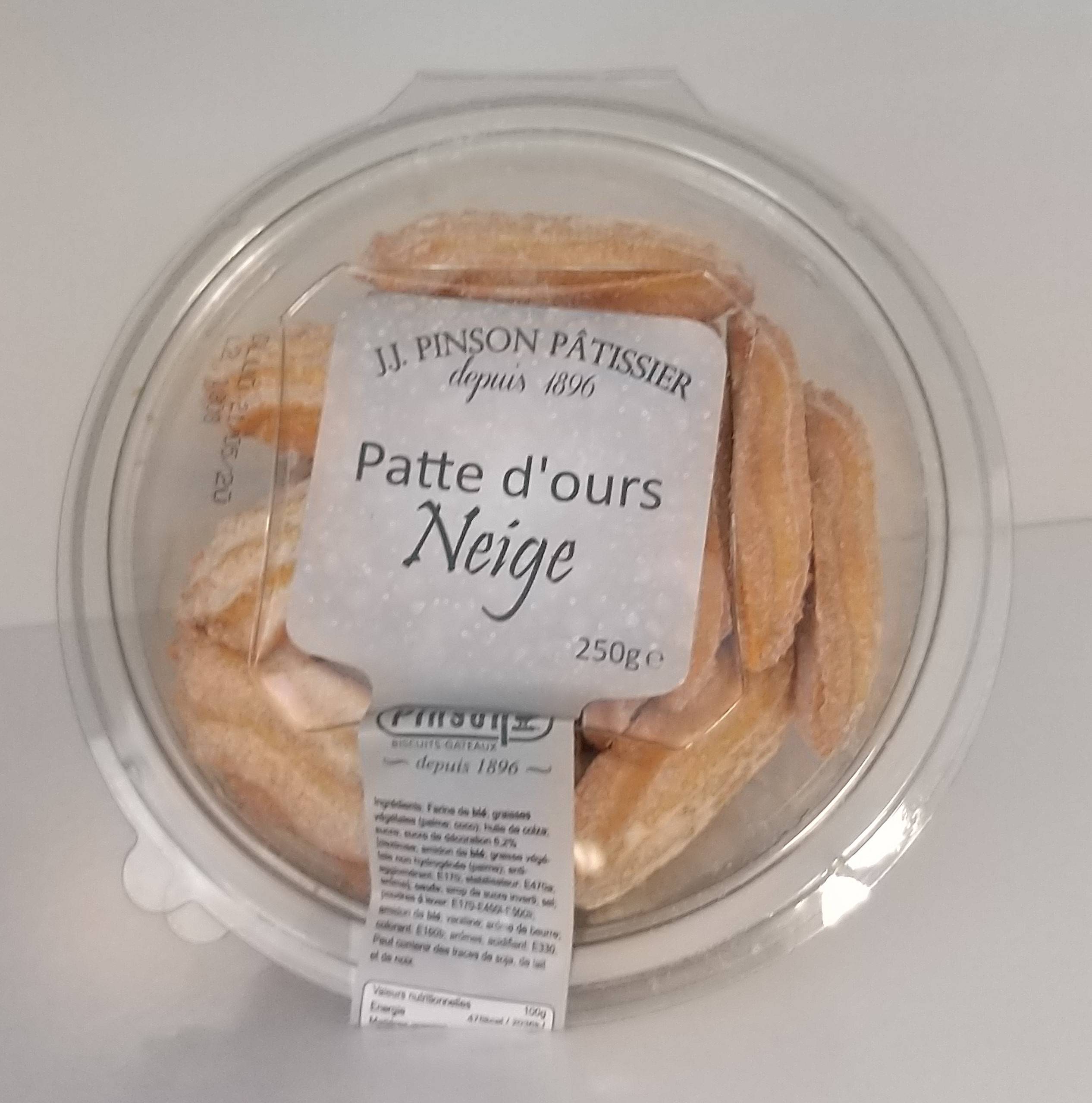 Petit Baron Bakery  - Bol de Pata de Oso Nieve 250G - Imagen 1