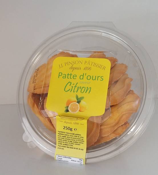 Petit Baron Bakery - Bol De Patte d'Ours et Citron 250G - Image 1