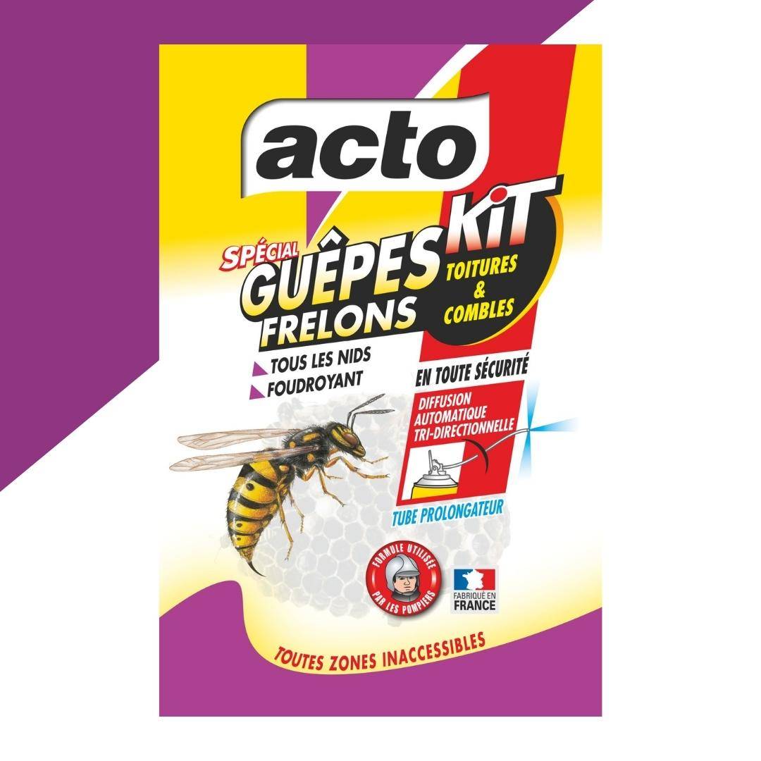 Acto - Kit toitures et combles spécial guêpes frelons – ACTO - Imagen 3