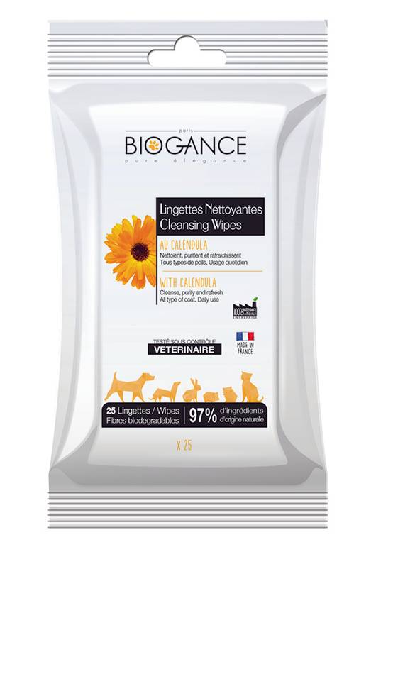 Biogance - Biogance - Lingettes nettoyantes - x25 lingettes