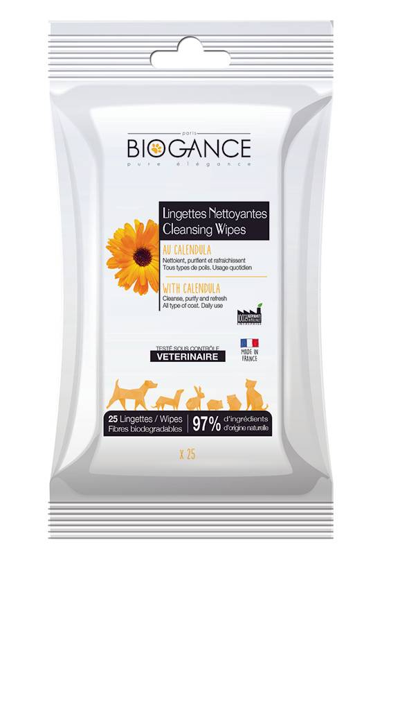 Biogance - Biogance - Lingettes nettoyantes - x25 lingettes
