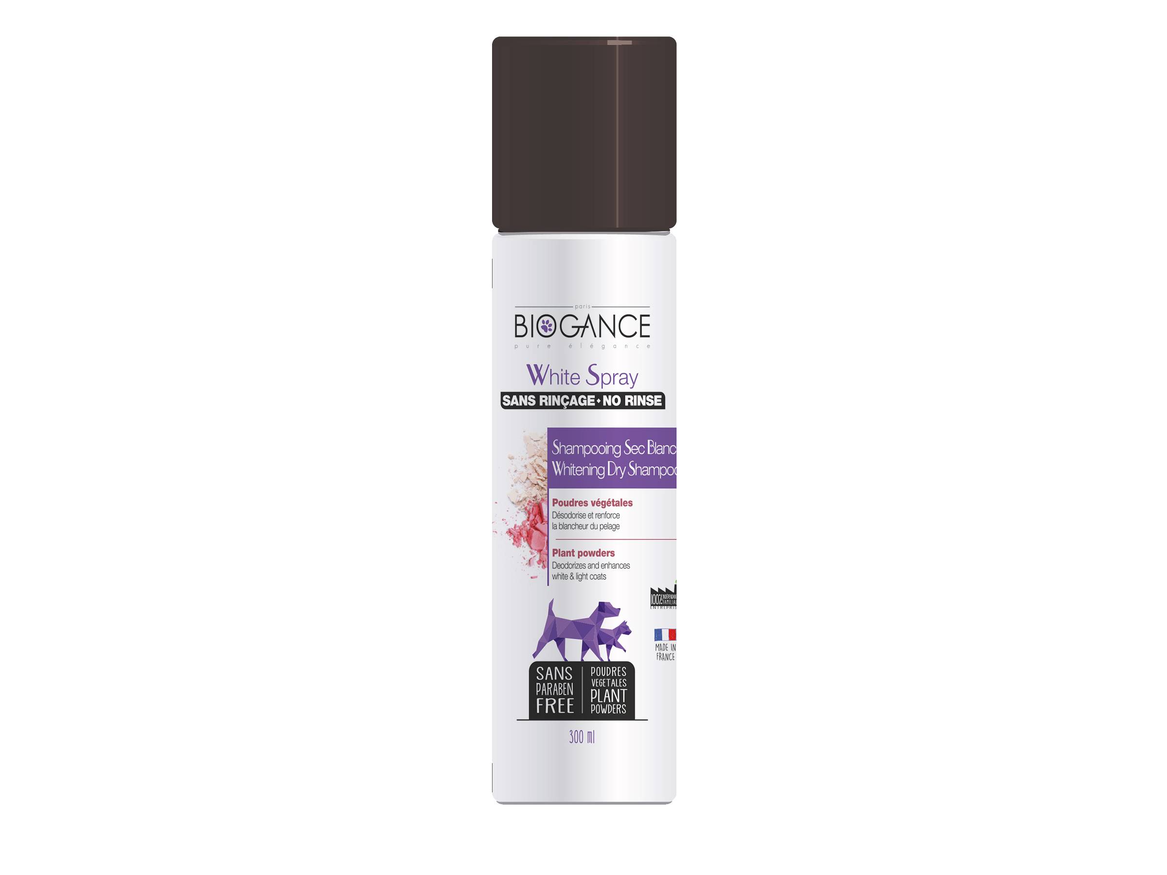 Shampooing Sec Blancheur (White Spray) Biogance 300ml