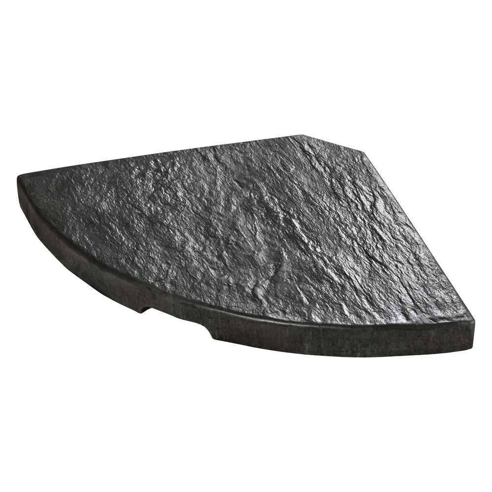 Dalle Piètement Parasol Pierre Anthracite – HAIRIE - Imagen 2