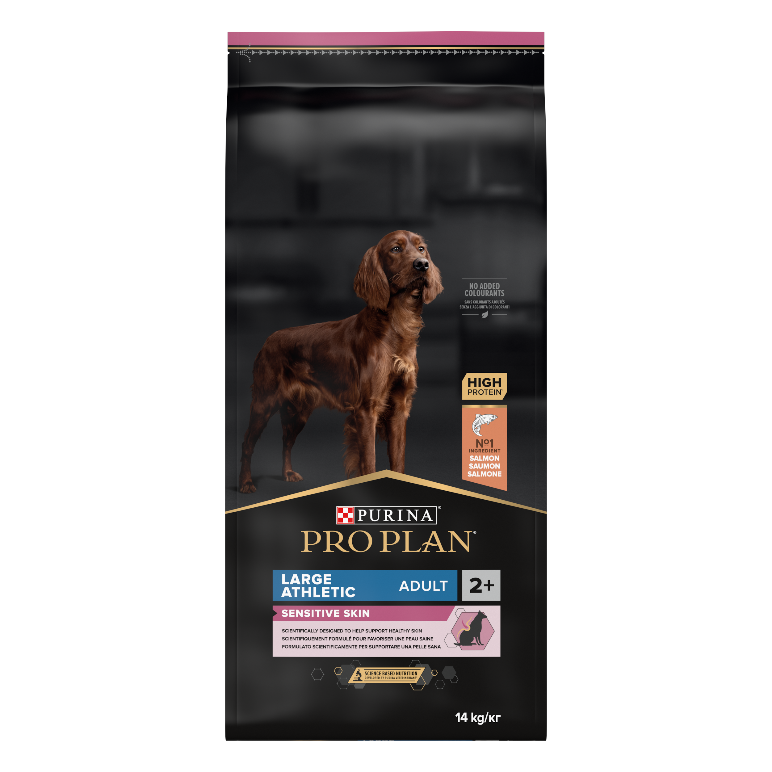 Purina Pro Plan - Croquettes chien Adulte Large Athletic Peau sensible Saumon 14 kg - PRO PLAN - Image 16