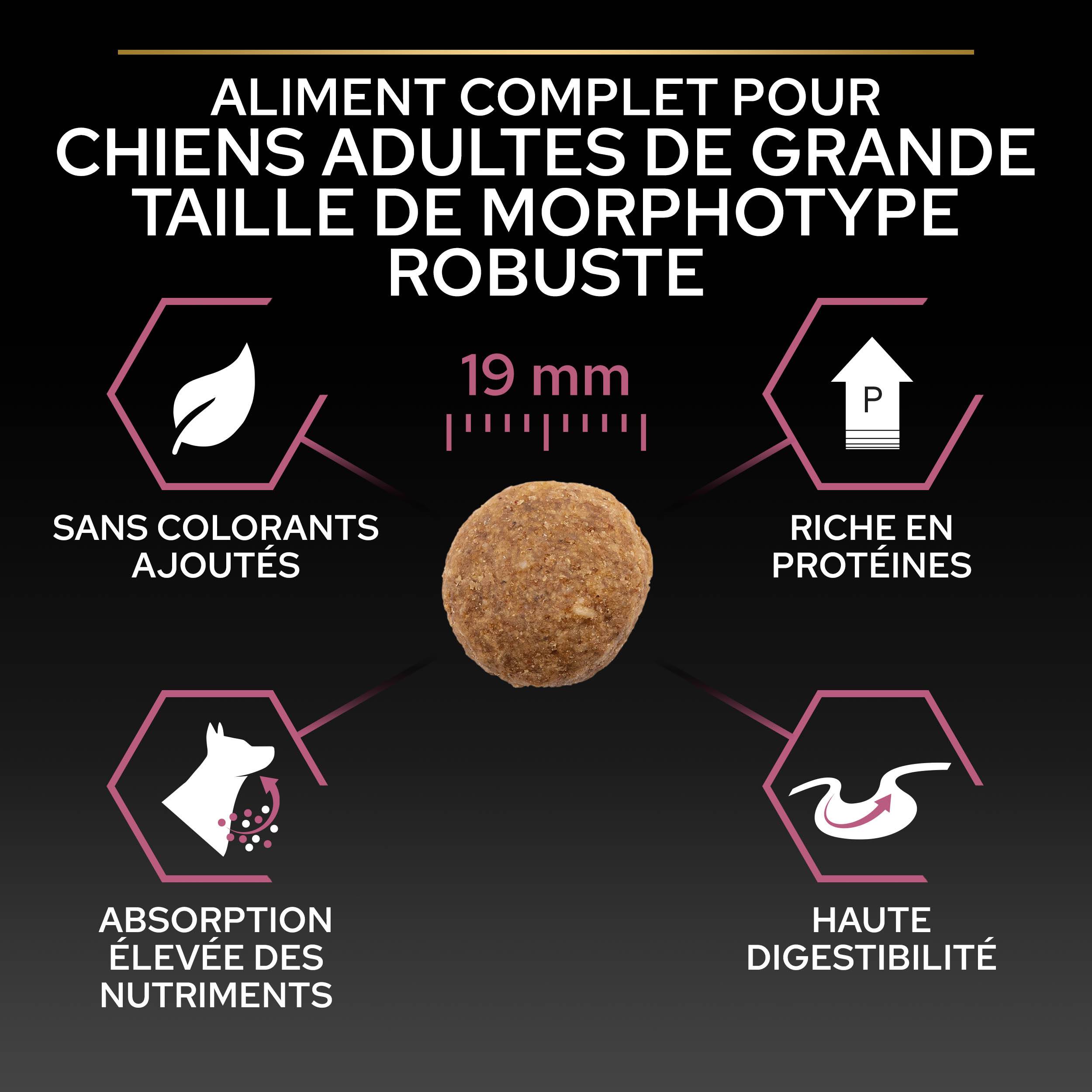 Purina Pro Plan - Croquettes chien Large Adulte Sensitive Skin Saumon 14 kg  - PRO PLAN - Image 8