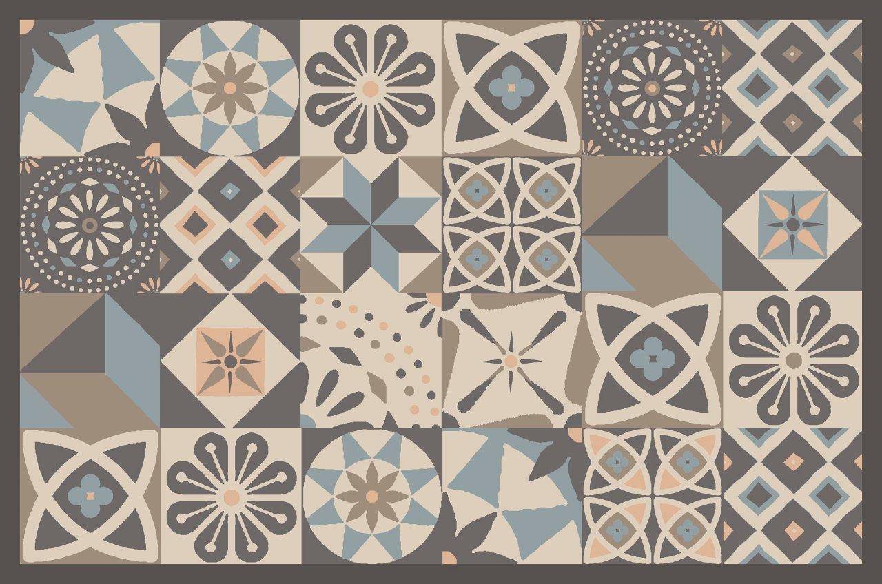 Coryl_Home - Tapis Ciment 90 x 60 cm - L.90 x l.60 x H.0,5 cm - Image 2