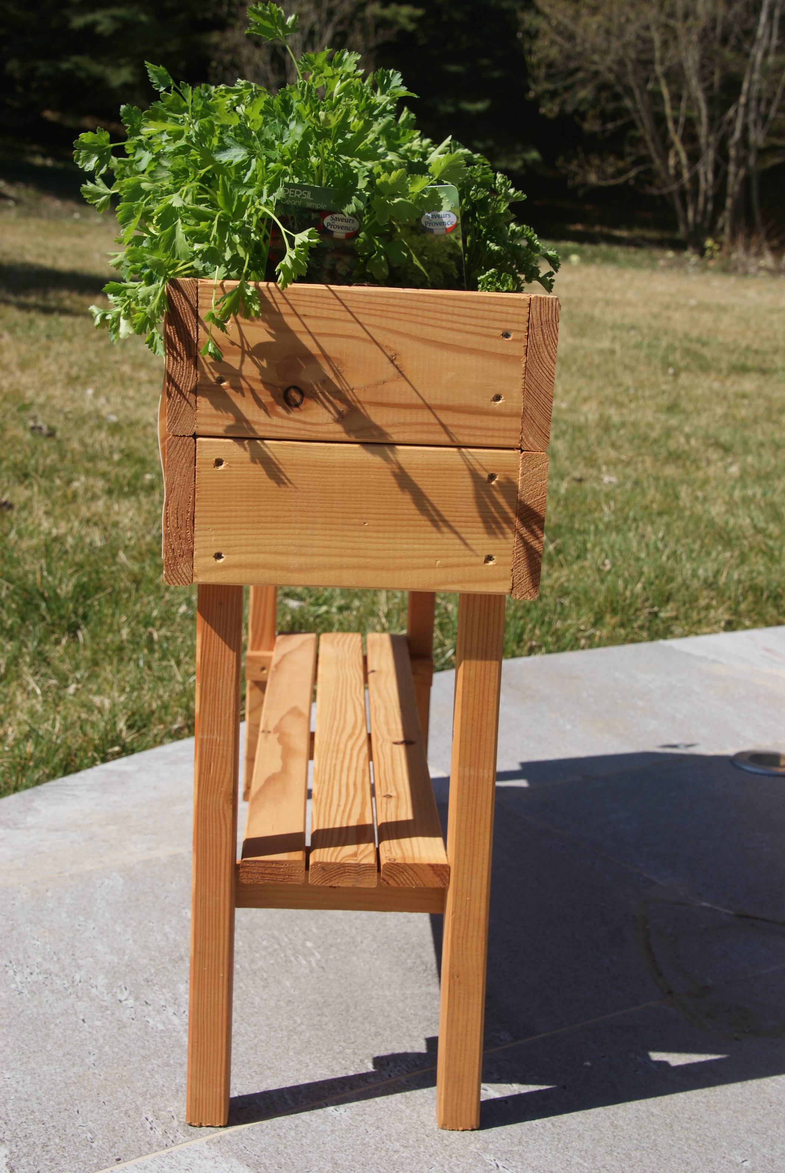 Robin Hood® - Potager sur pied bois mélèze huilé – KID - Image 4